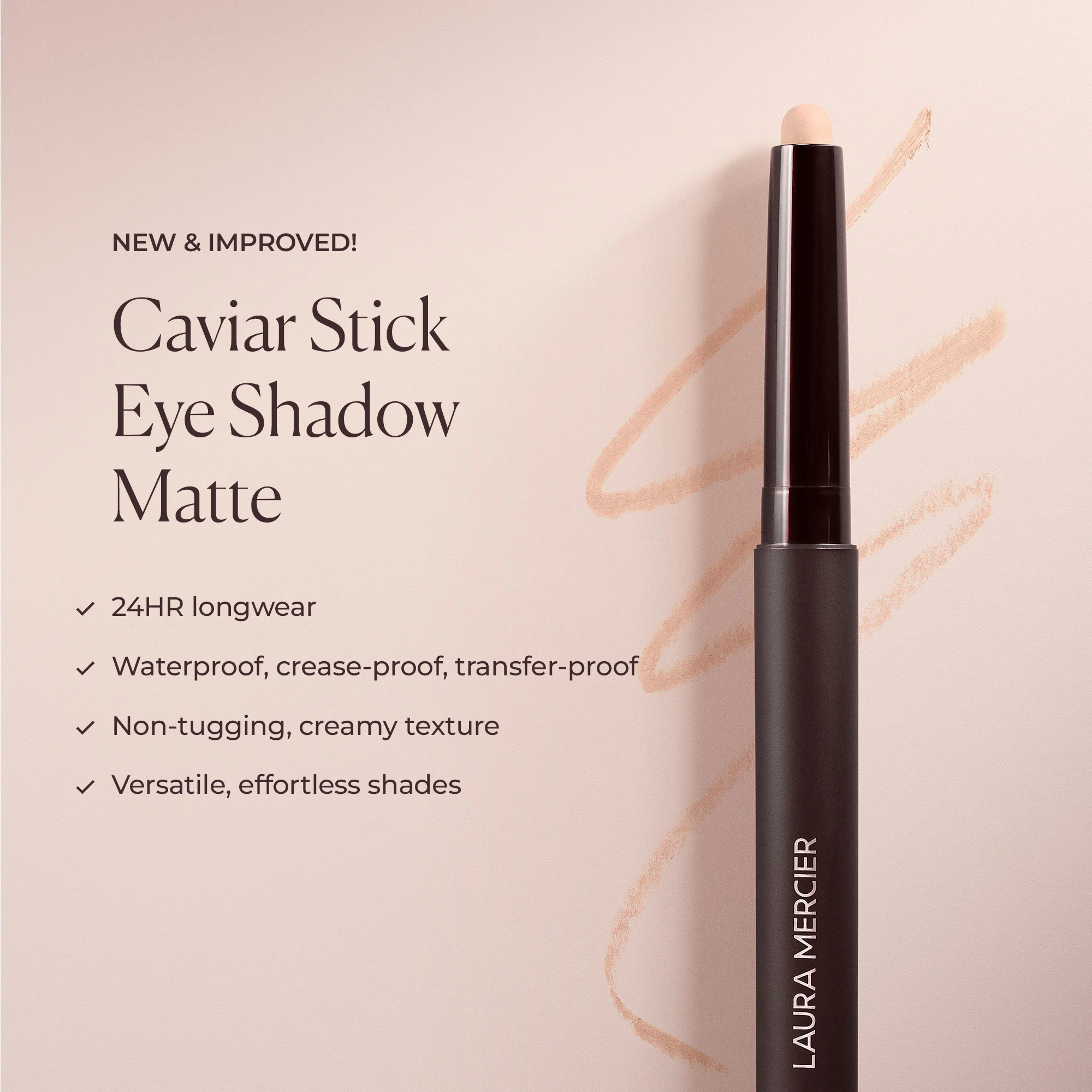 Caviar Stick Eye Shadow Matte Mini - Au Naturel - Image 4