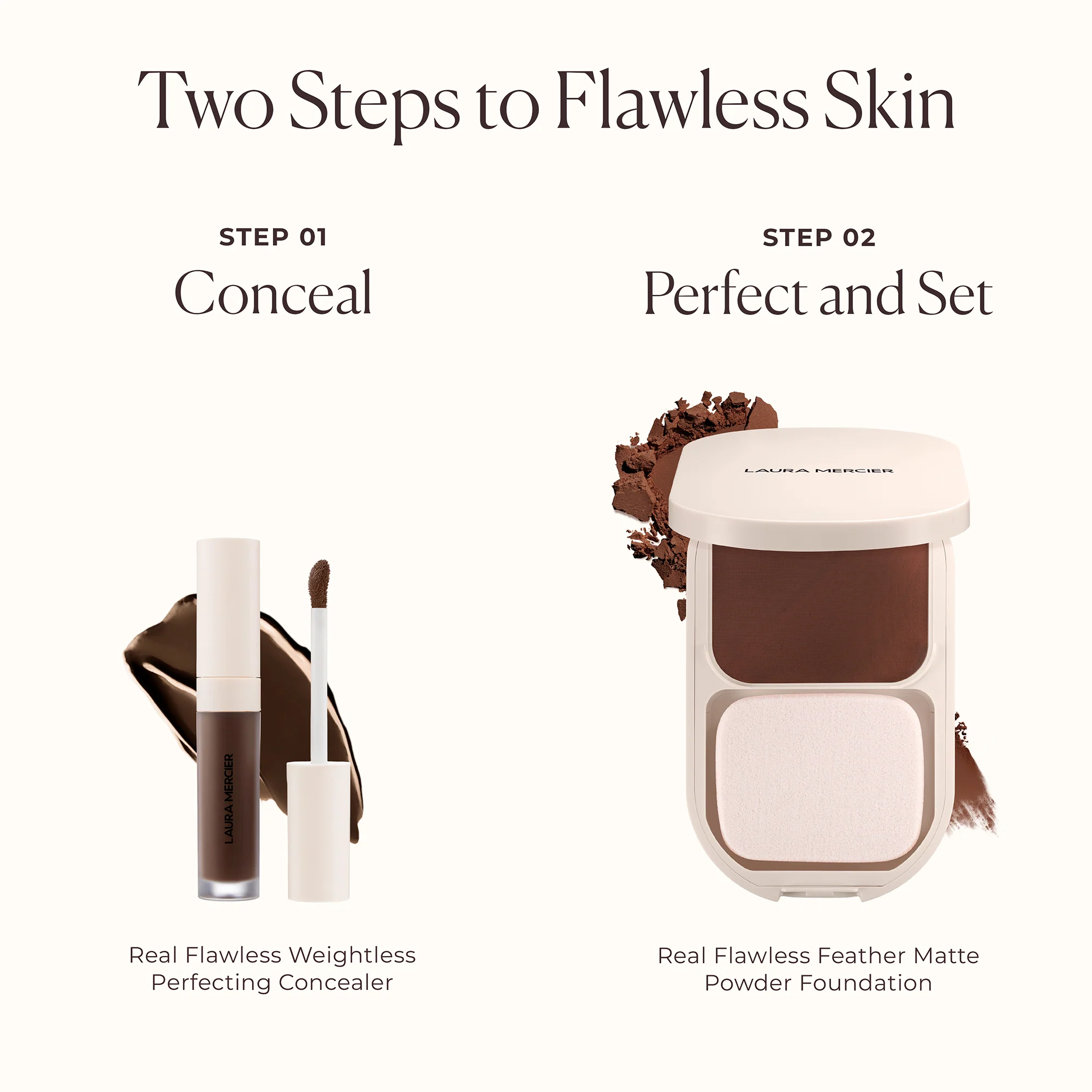 Real Flawless Feather Matte Powder Foundation - Image 84
